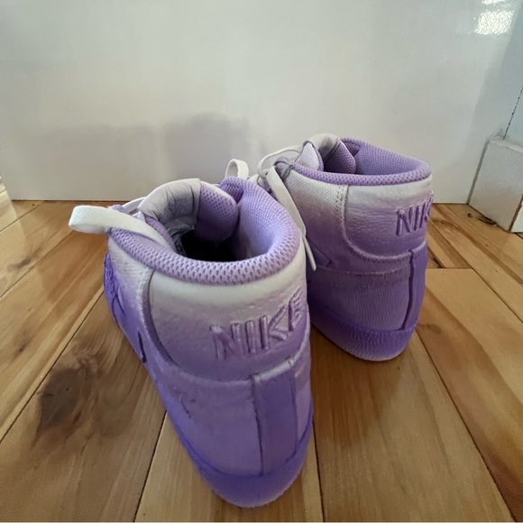 NIKE SB ZOOM BLAZER MID PRM Lilas White (Women 5.5 / Men 4) - Picture 5 of 8
